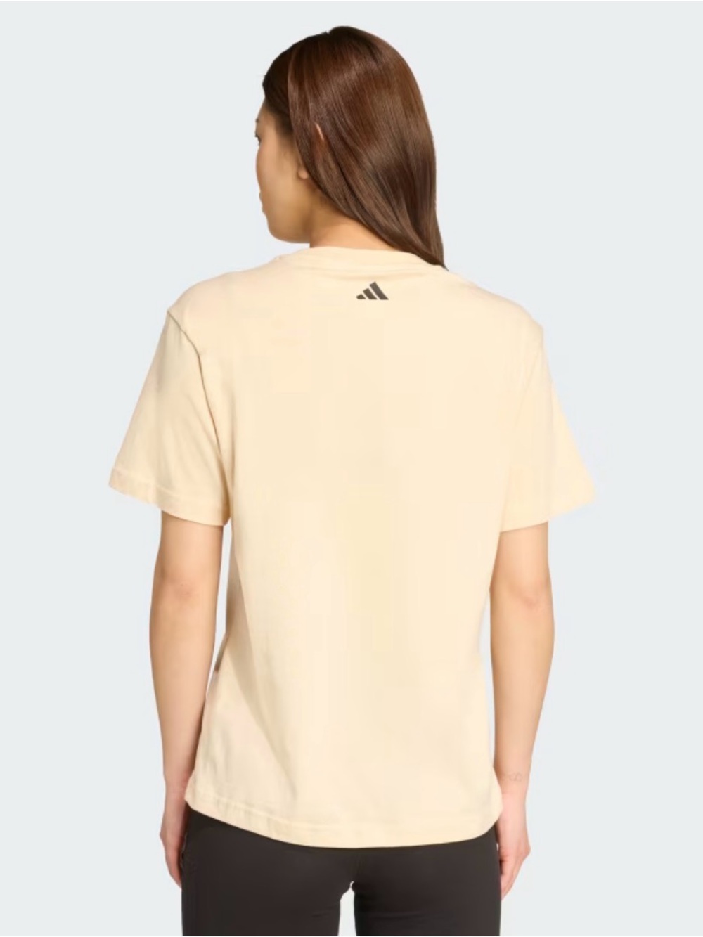 Adidas x Farm Rio Beige Butterfly Graphic Women’s T‑Shirt - Picture 3 of 9